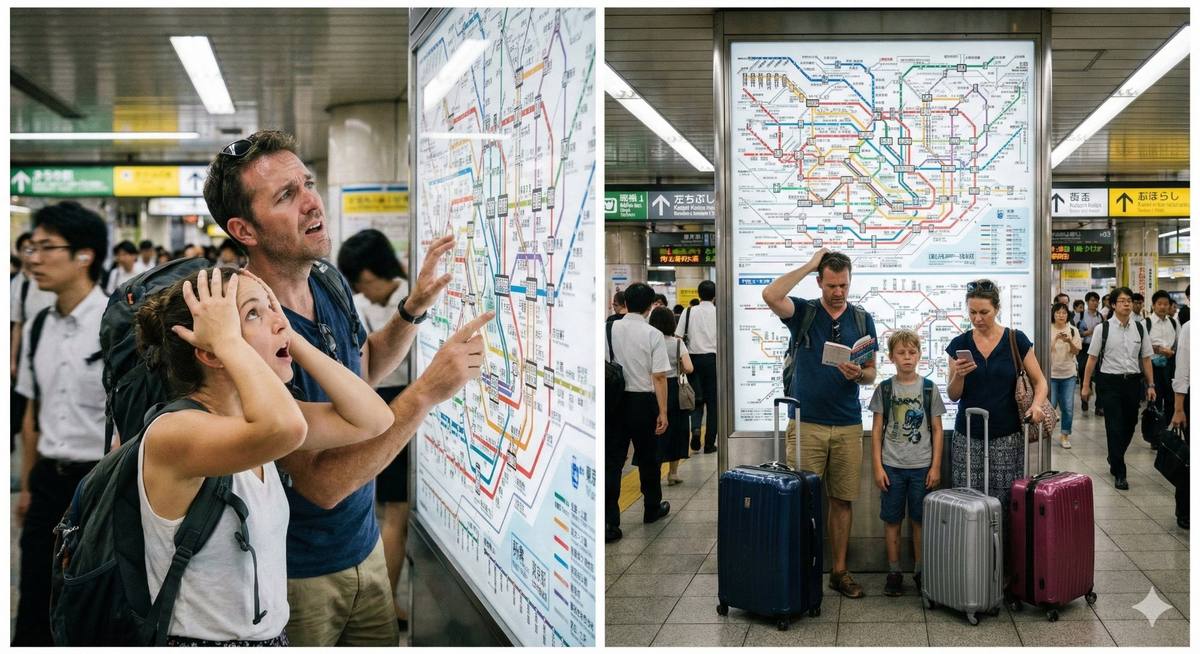 Travellers in Japan